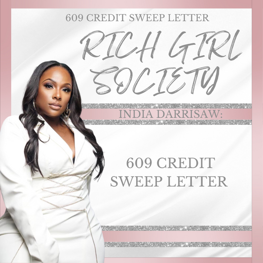 609 CREDIT SWEEP LETTER